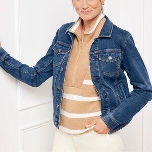 Talbots Classic Blue Jean Jacket